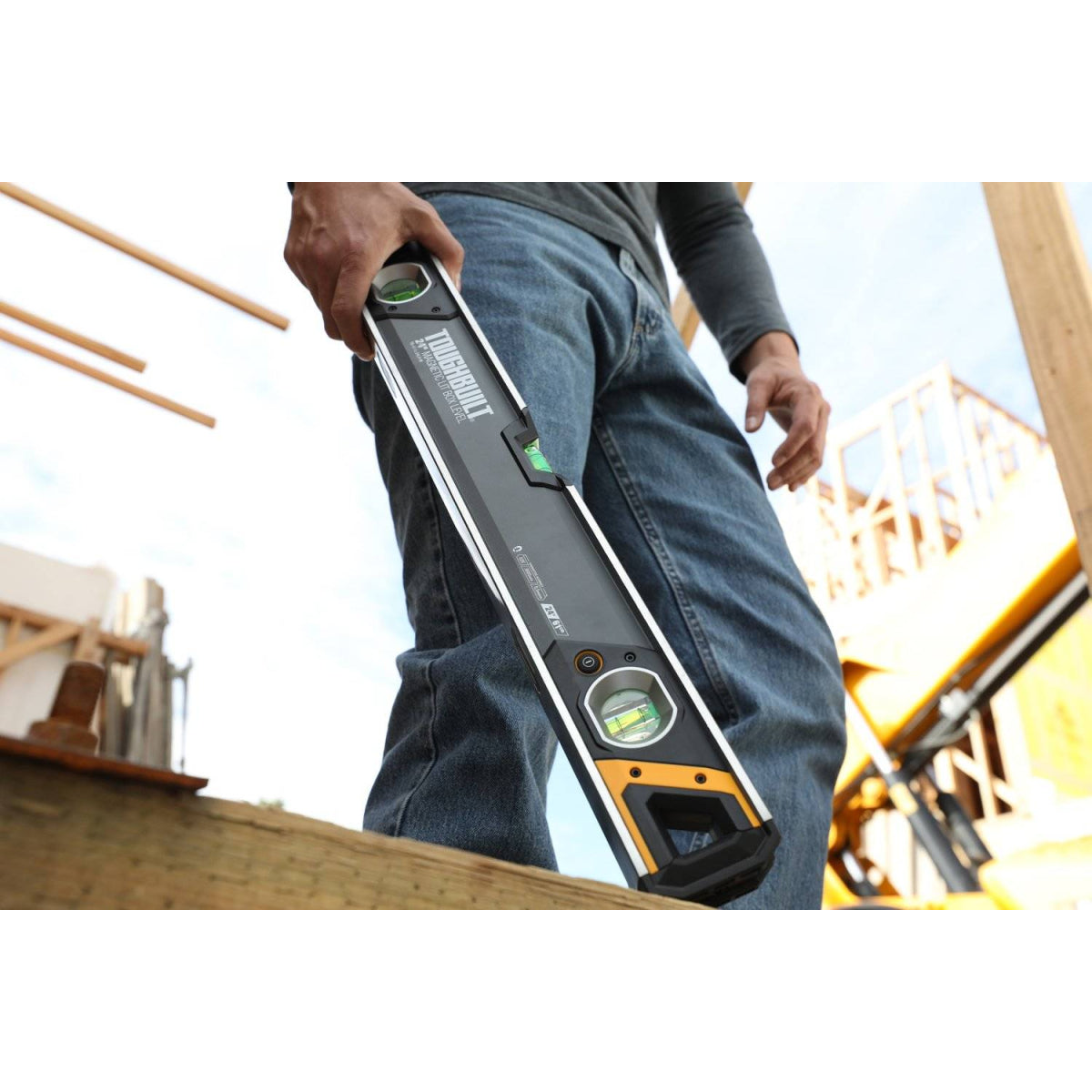  Toughbuilt Niveau à Bulle Magnétique à LED 60cm TB-H2-L-M60LH-M