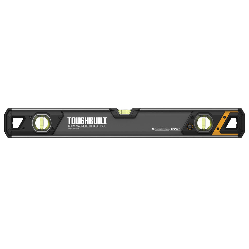  Toughbuilt Niveau à Bulle Magnétique à LED 60cm TB-H2-L-M60LH-M
