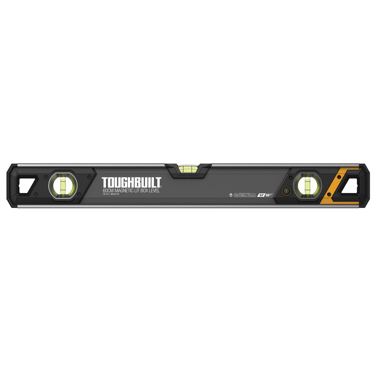 Toughbuilt Niveau à Bulle Magnétique à LED 60cm TB-H2-L-M60LH-M