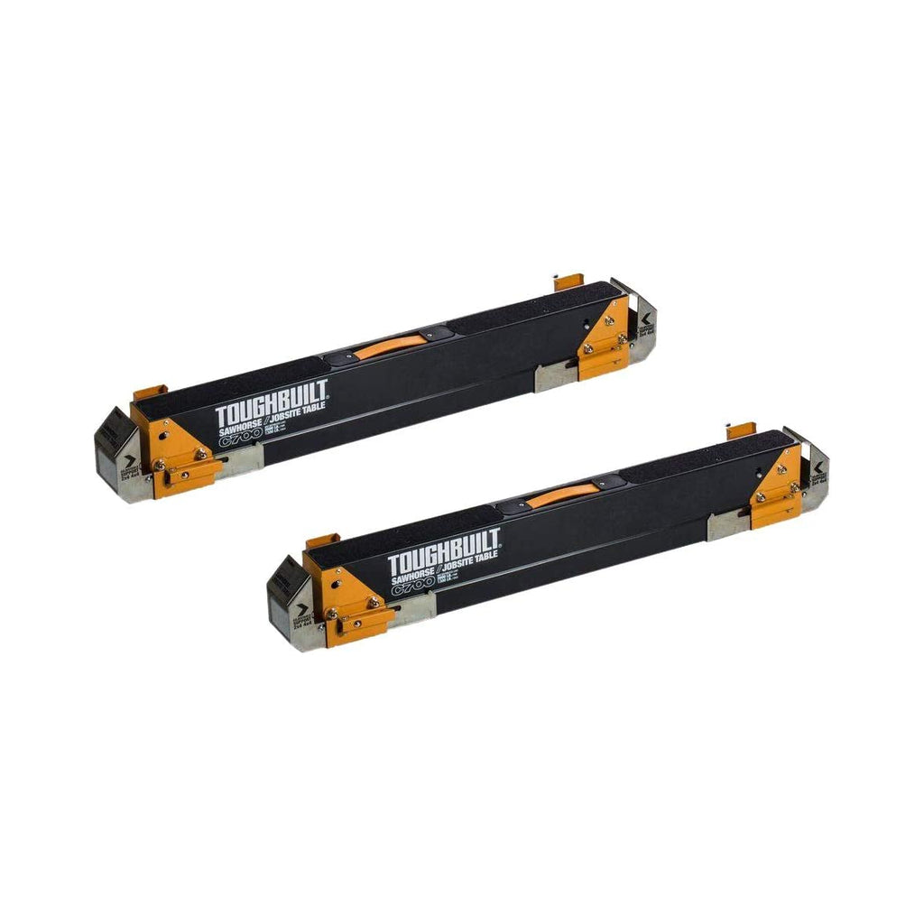  Toughbuilt Pack De 2 Tréteaux-table De Chantier C700