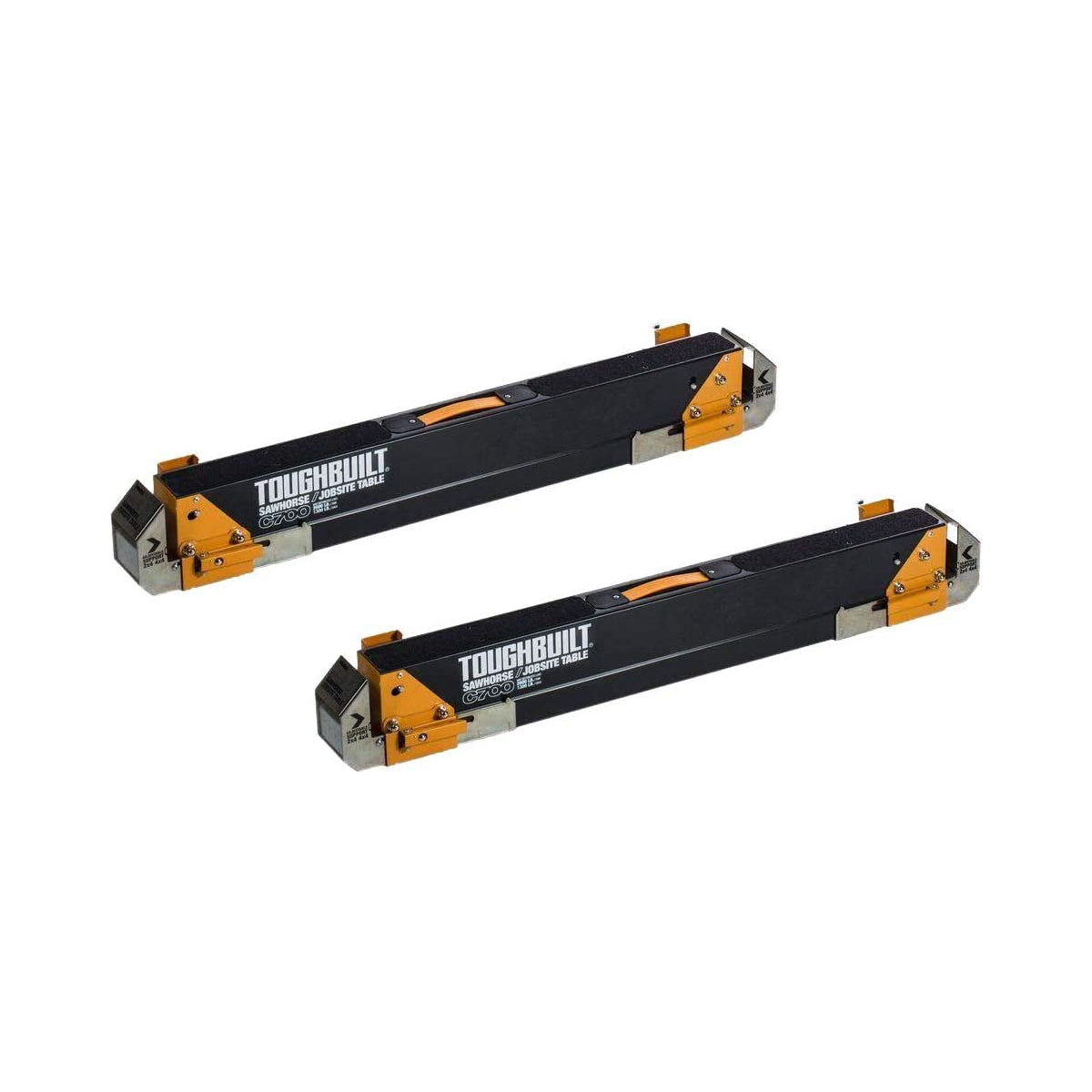  Toughbuilt Pack De 2 Tréteaux-table De Chantier C700