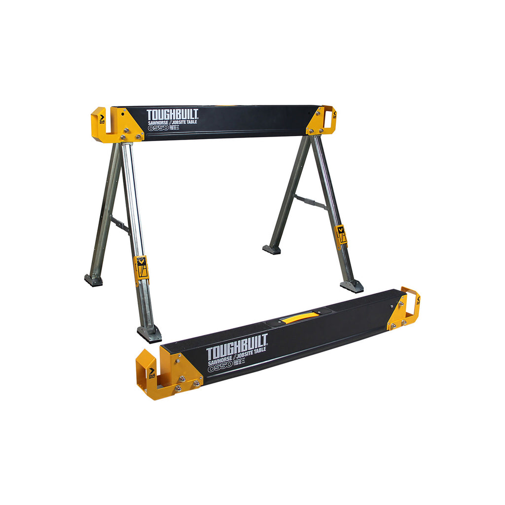  Toughbuilt Pack De 2 Tréteaux-table De Chantier C550
