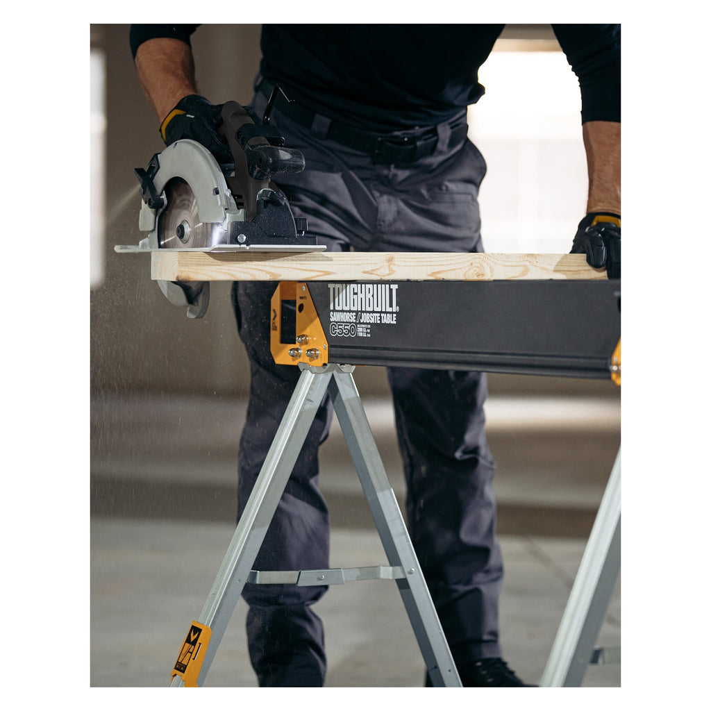  Toughbuilt Pack De 2 Tréteaux-table De Chantier C550