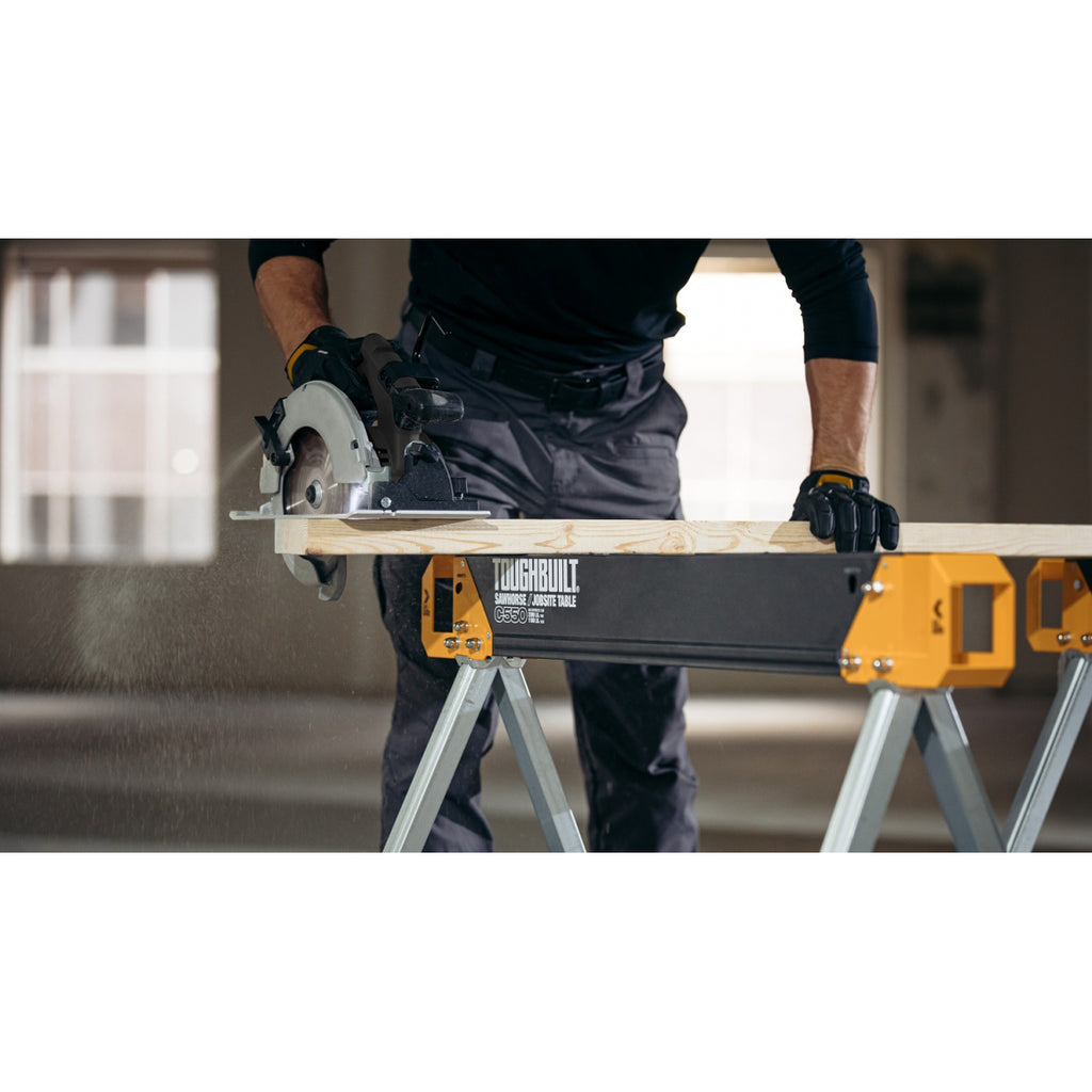  Toughbuilt Pack De 2 Tréteaux-table De Chantier C550
