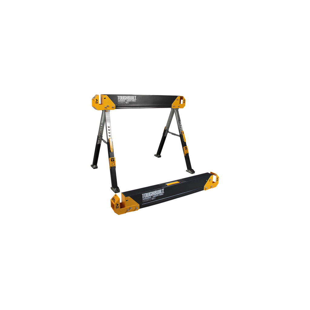  Toughbuilt Pack De 2 Tréteaux-table De Chantier C650