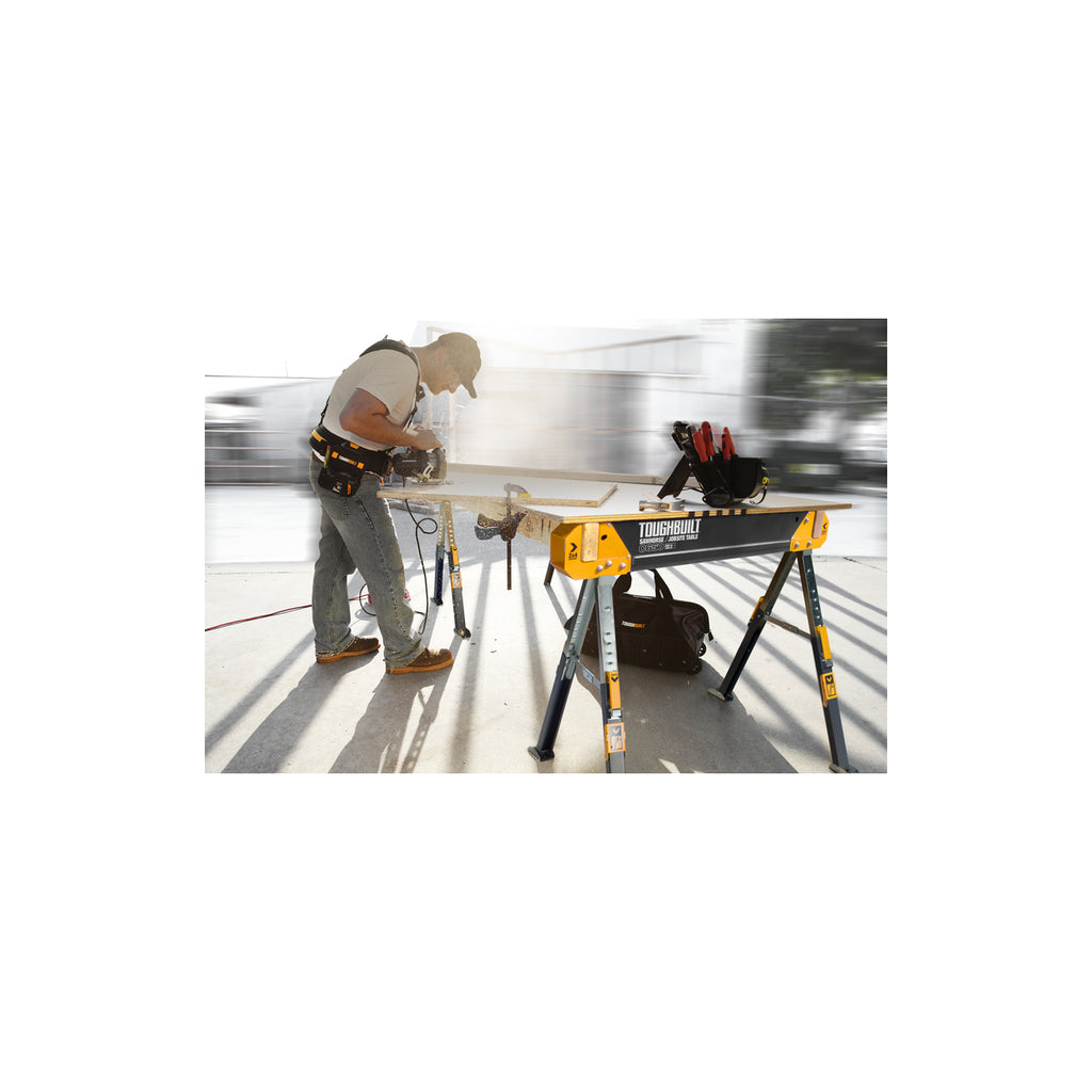  Toughbuilt Pack De 2 Tréteaux-table De Chantier C650