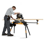  Toughbuilt Piétement Mobile 196cm De Scie à Onglet Universel TB-S510