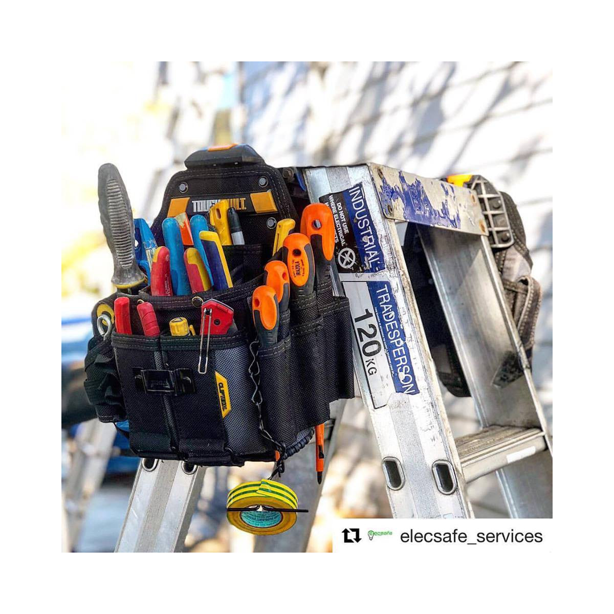  Toughbuilt Poche à Outils D'électricien Avec Bandoulière TB-CT-114