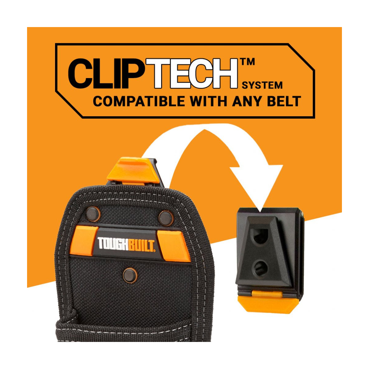  Toughbuilt Poche à Outils Pour Mètre Ruban Et Couteau/cutter TB-CT-25XB