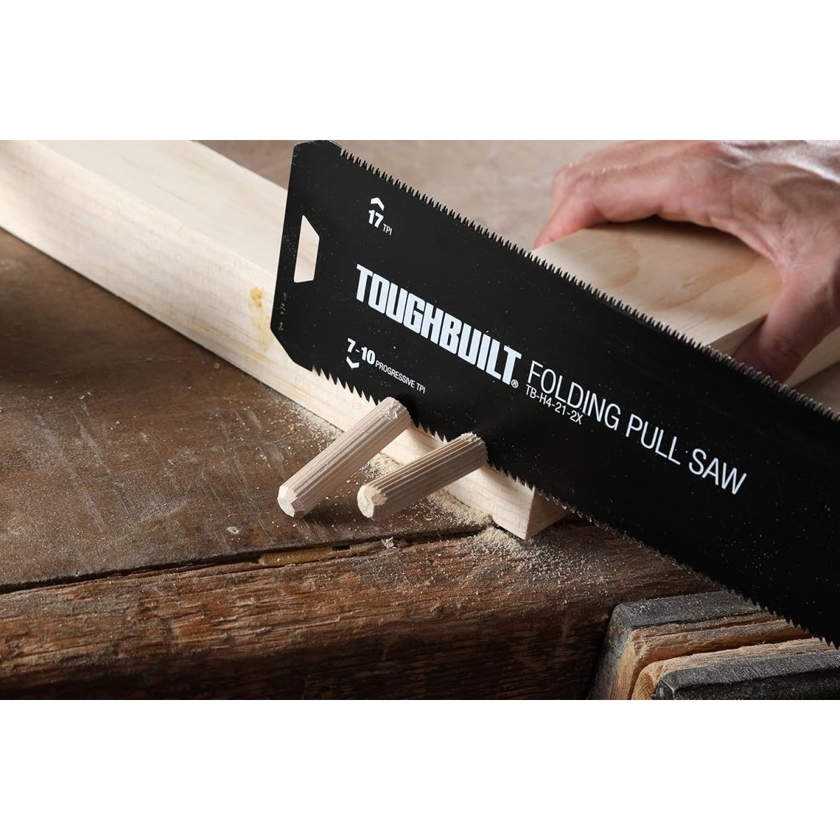  Toughbuilt Scie à Traction Pliante TB-H4-21-2X