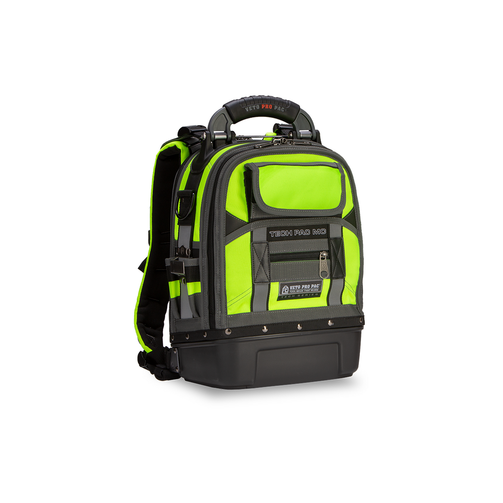  Veto Pro Pac Sac à Dos à Outils Veto Tech Pac MC Jaune Haute Visibilité (AX3615)