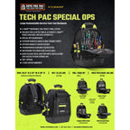  Veto Pro Pac Sac à Dos à Outils Veto Tech Pac Special Ops (AX3704)
