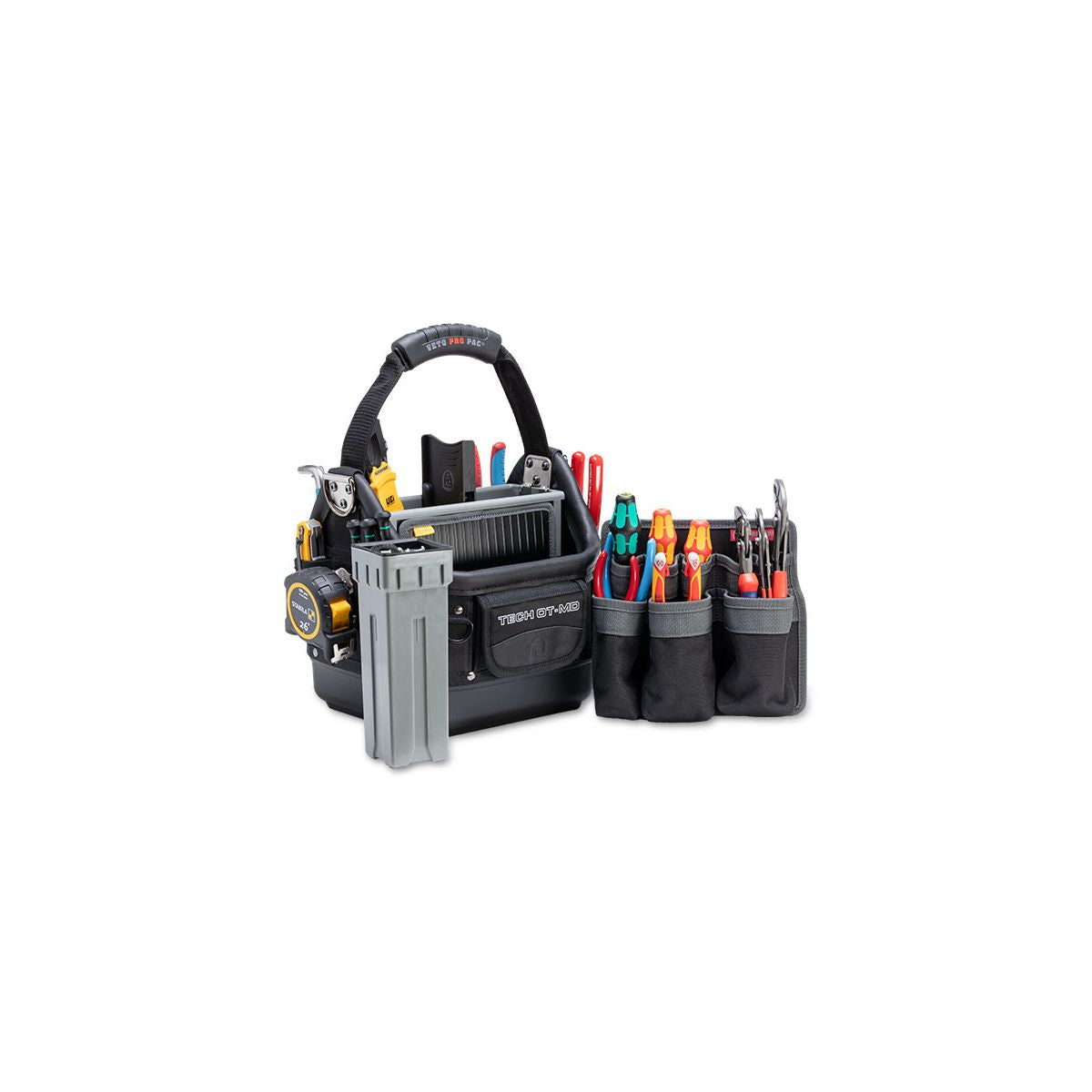  Veto Pro Pac Sac à Outils Ouvert Veto Tech OT-MD Blackout (AX3691)
