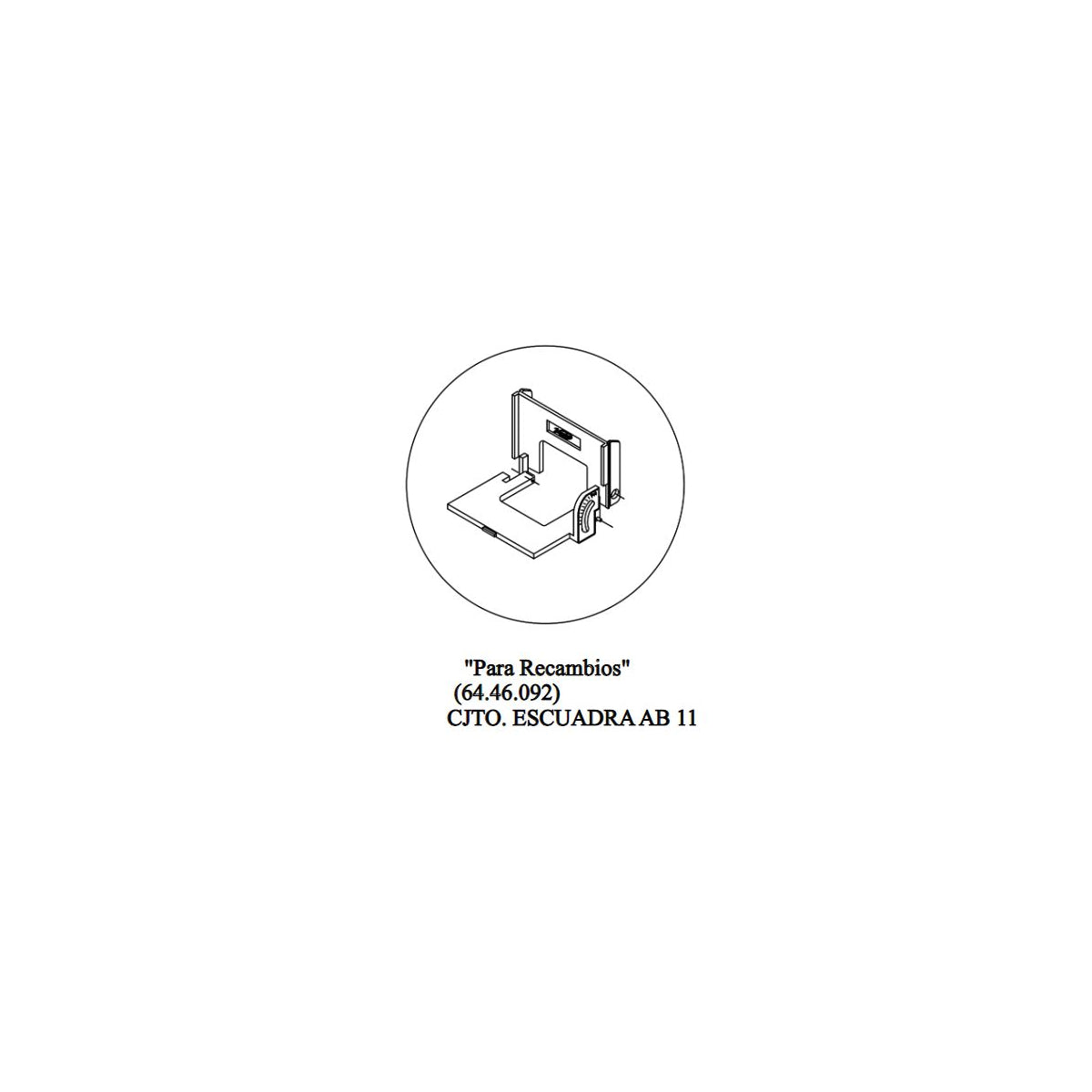  Virutex Equerre Inclinable Pour Lamelleuse AB111N, AB11C, AB11 (6446092)