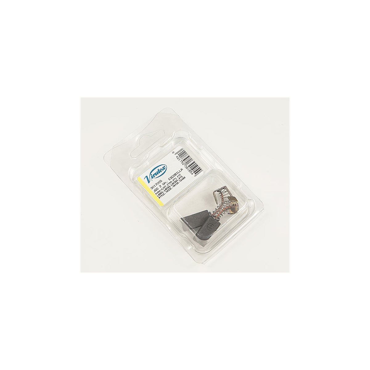  Virutex Jeu De 2 Balais, Charbons 3017005