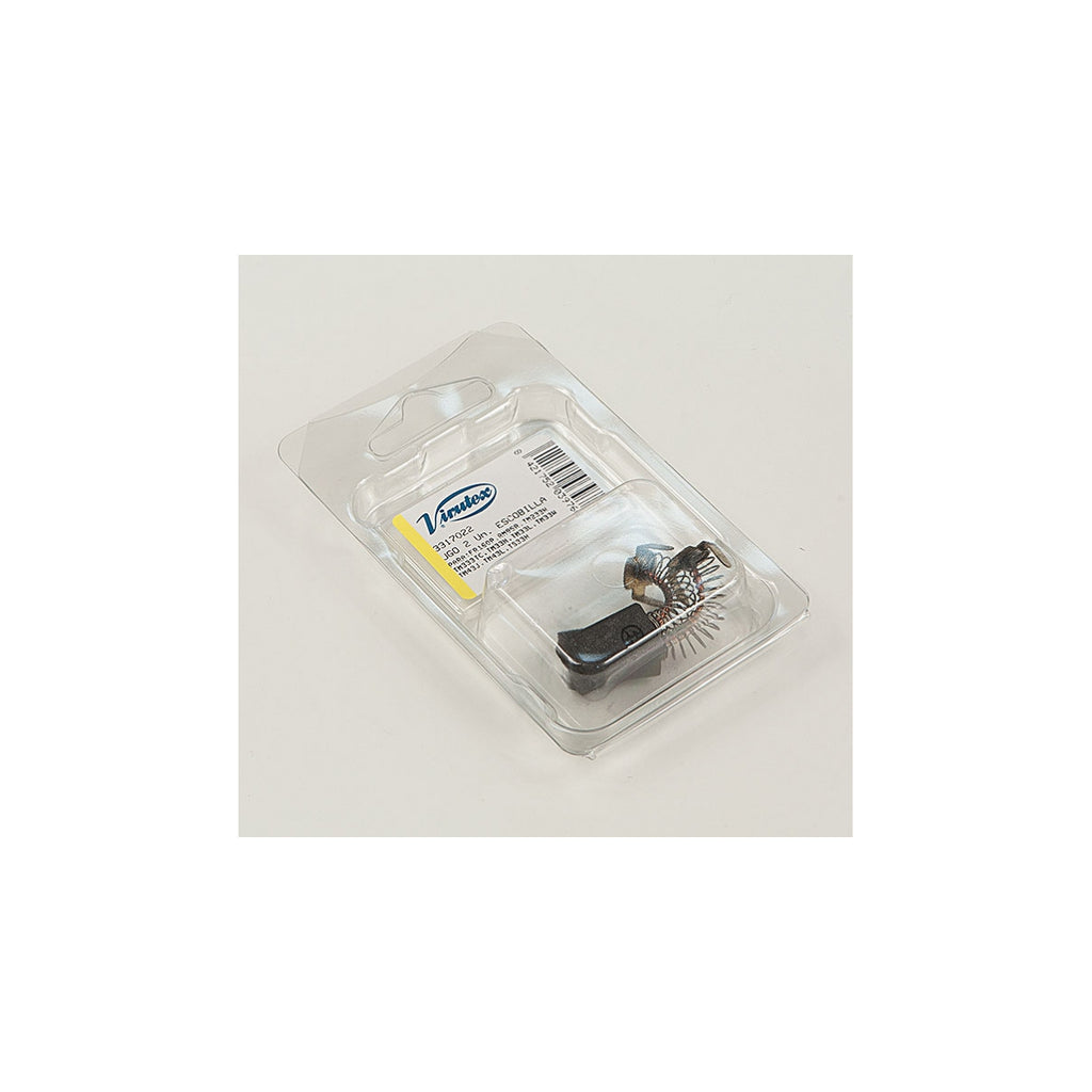  Virutex Jeu De 2 Balais, Charbons 3317022