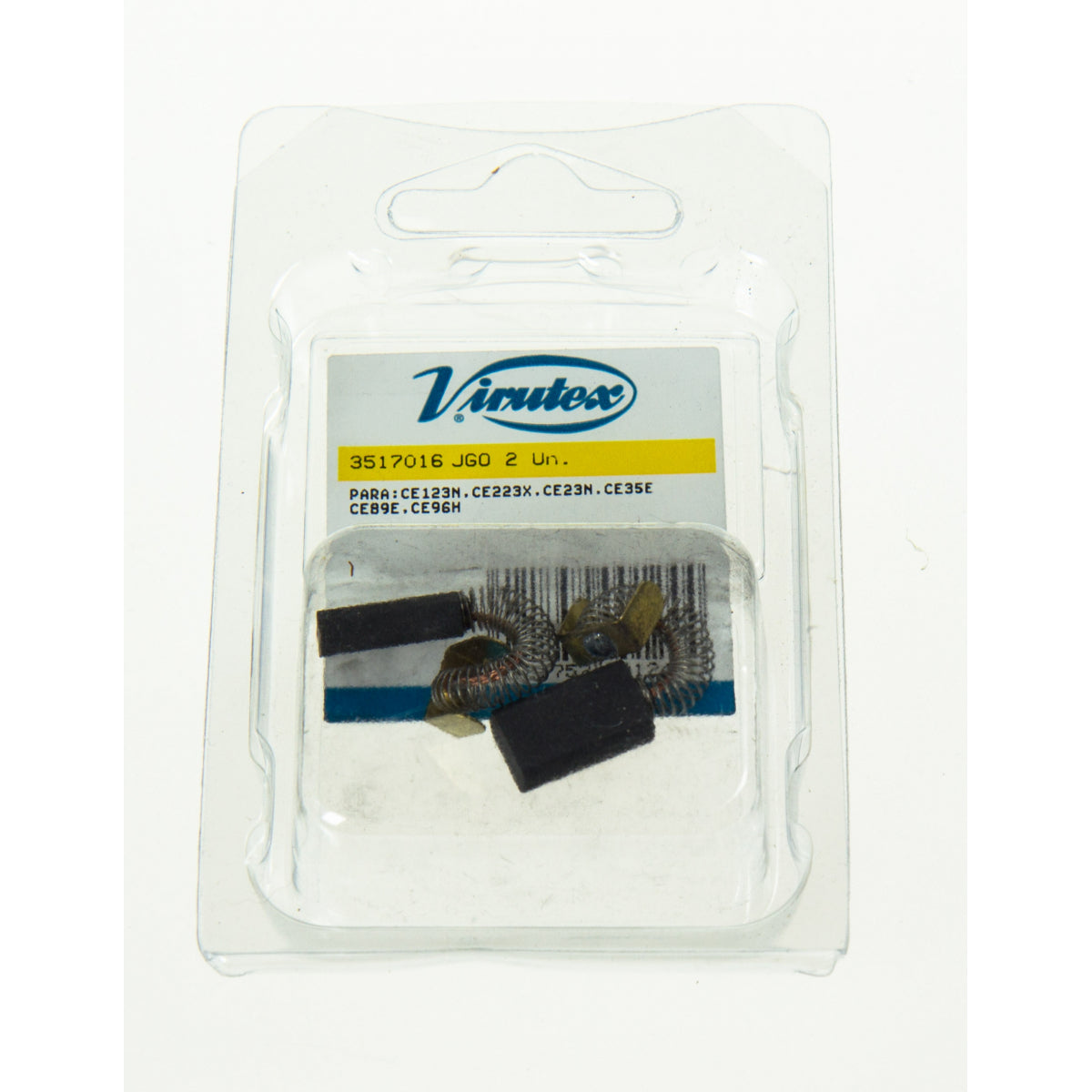  Virutex Jeu De 2 Balais, Charbons 3517016