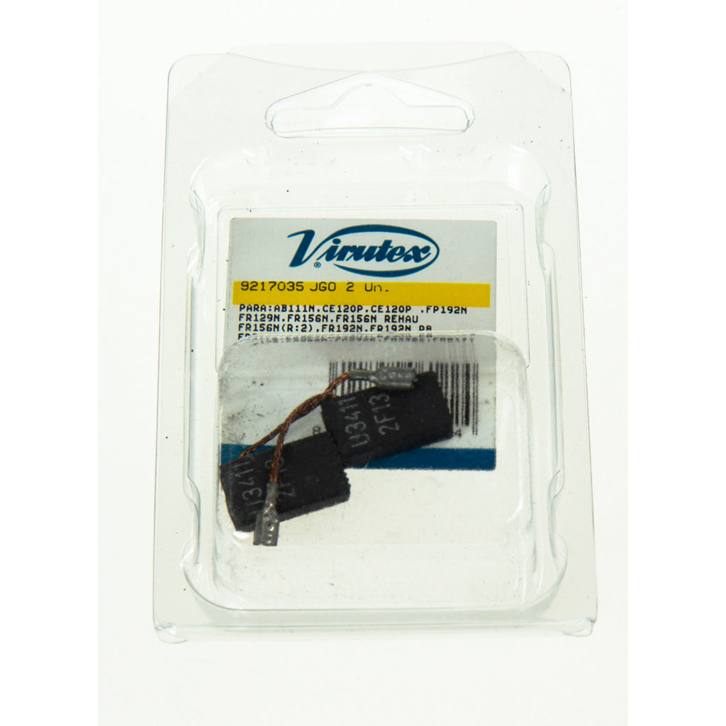  Virutex Jeu De 2 Balais AB111N, CE120P, FP192N, FR129N, FR156N, FR192N, FR217S, FR256N, FR256R (9217035)