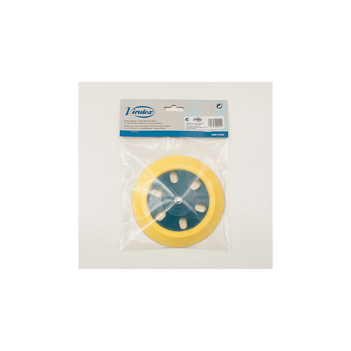  Virutex Plateaux De Ponçage ø150mm Souple (4745040)