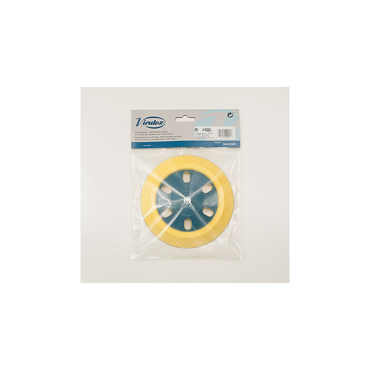  Virutex Plateaux De Ponçage ø150mm Souple (Velcro) (4745092)
