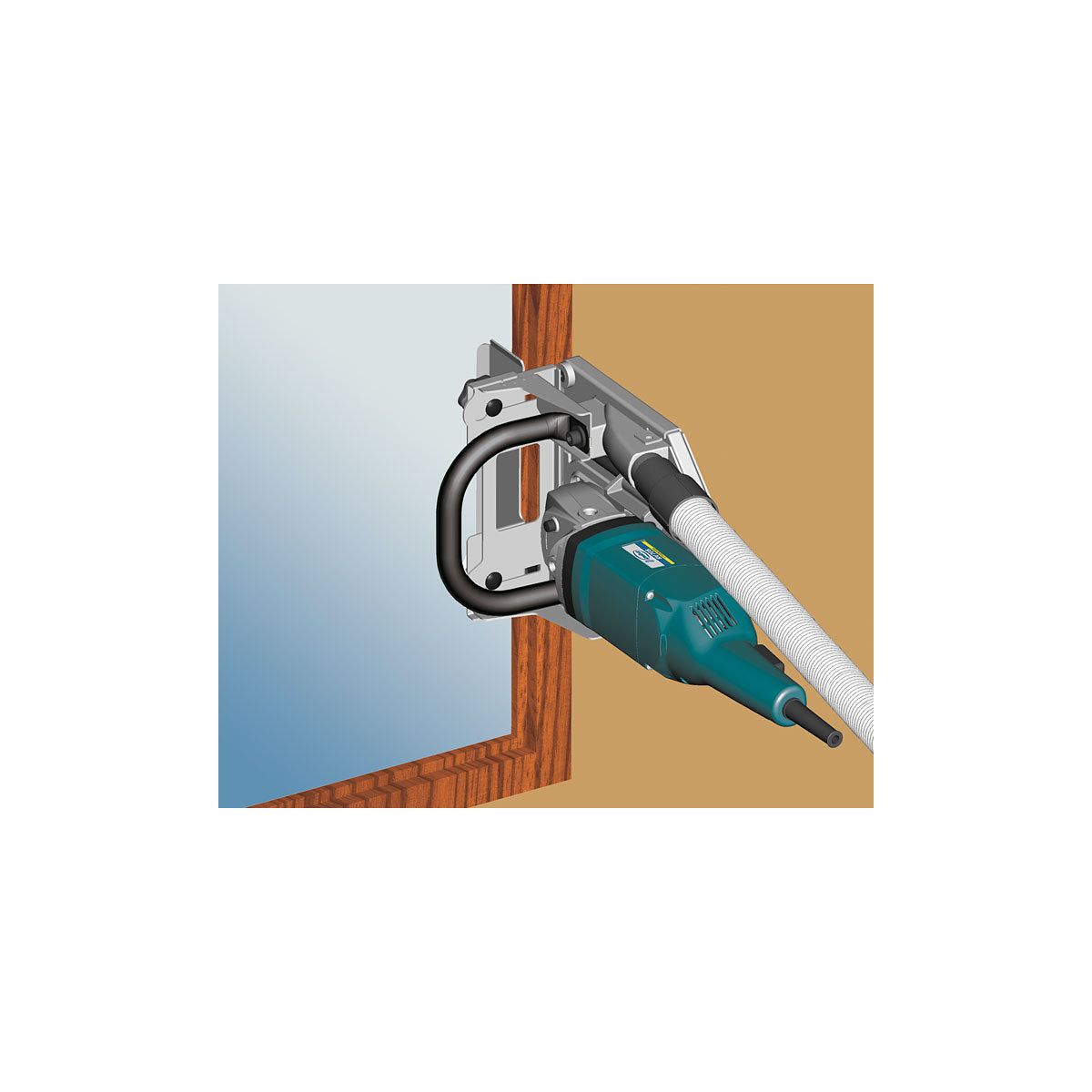 Virutex Tronçonneuse De Rénovation ø200mm 1700W RV70VL & 3 Lames De Scie (7000810)